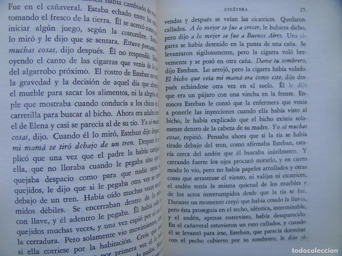 Libros de segunda mano: Daniel Moyano: EL FUEGO INTERRUMPIDO. Primera edici&oacute;n - Foto 2