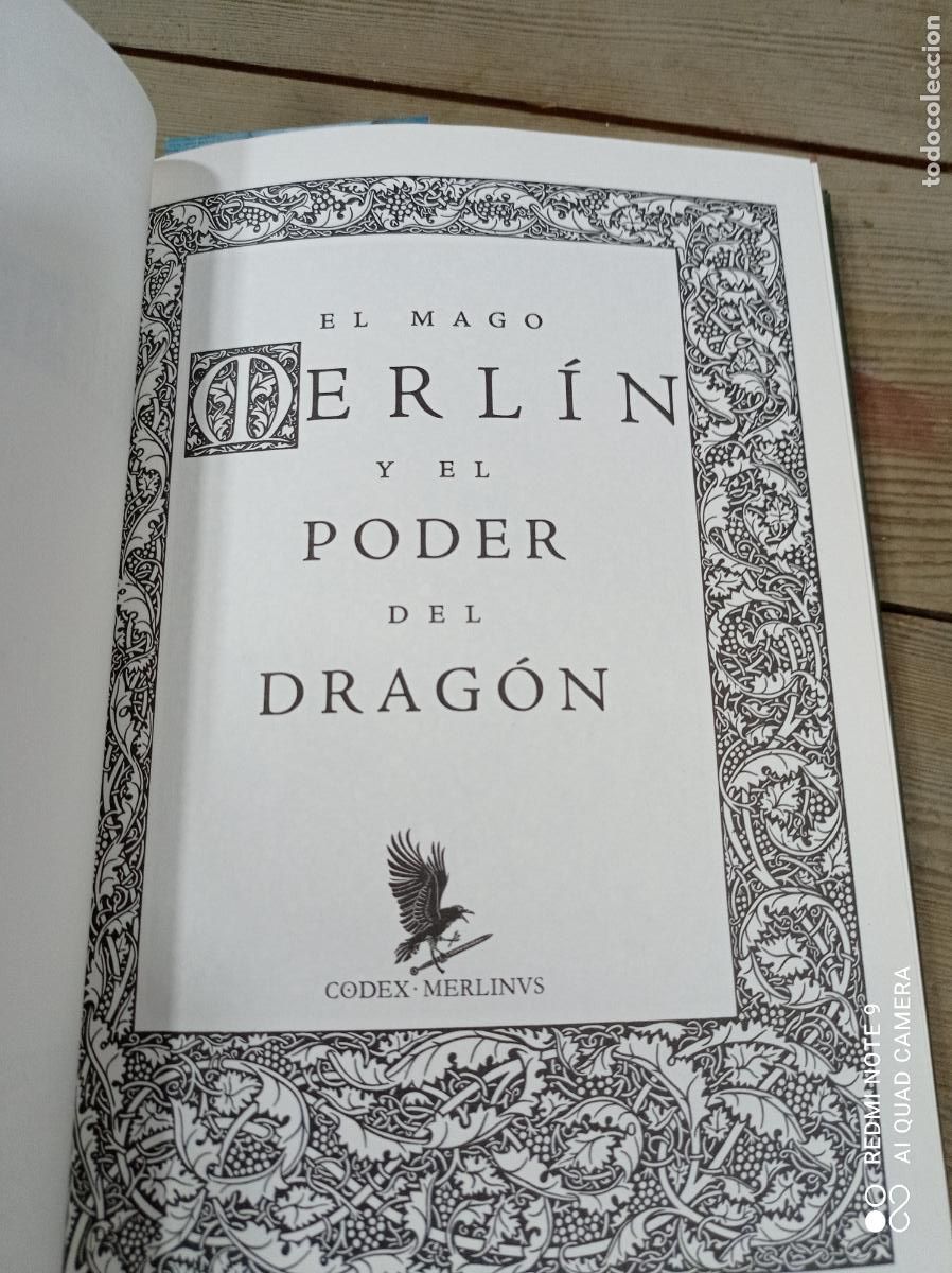 Libros de segunda mano: EL MAGO MERLIN Y EL PODER DEL DRAG&Oacute;N. RBA, 2021. 117 PP - Foto 2
