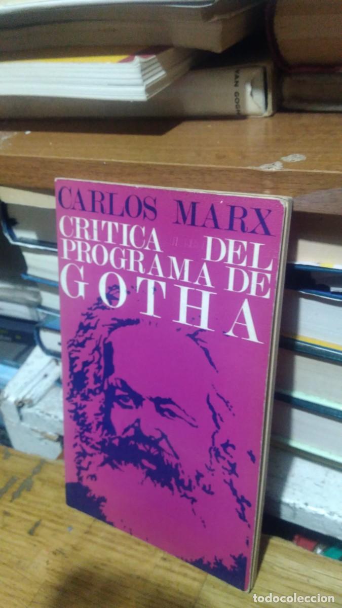 Libros de segunda mano: CRITICA DEL PROGRAMA DE GOTHA, CARLOS MARX - Foto 1