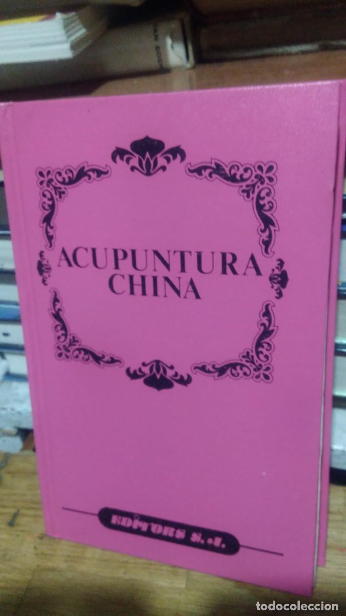 Libros de segunda mano: ACUPUNTURA CHINA, ED. S.J. - Foto 1