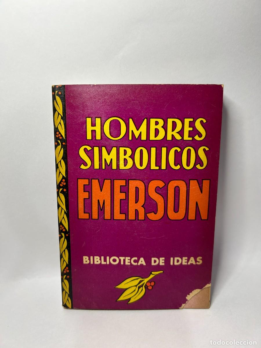 Libros de segunda mano: EMERSON - HOMBRES SIMBOLICOS - 1946 - Foto 1