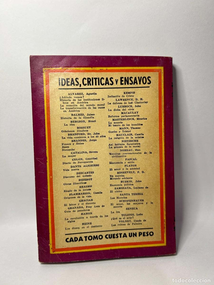 Libros de segunda mano: EMERSON - HOMBRES SIMBOLICOS - 1946 - Foto 4