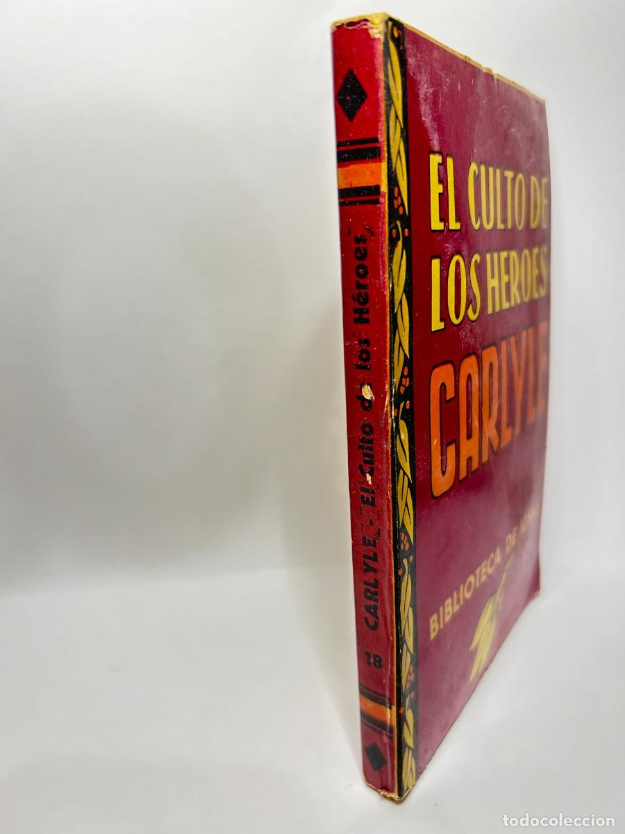 Libros de segunda mano: CARLYLE - EL CULTO DE LOS HOMBRES - 1946 - Foto 2