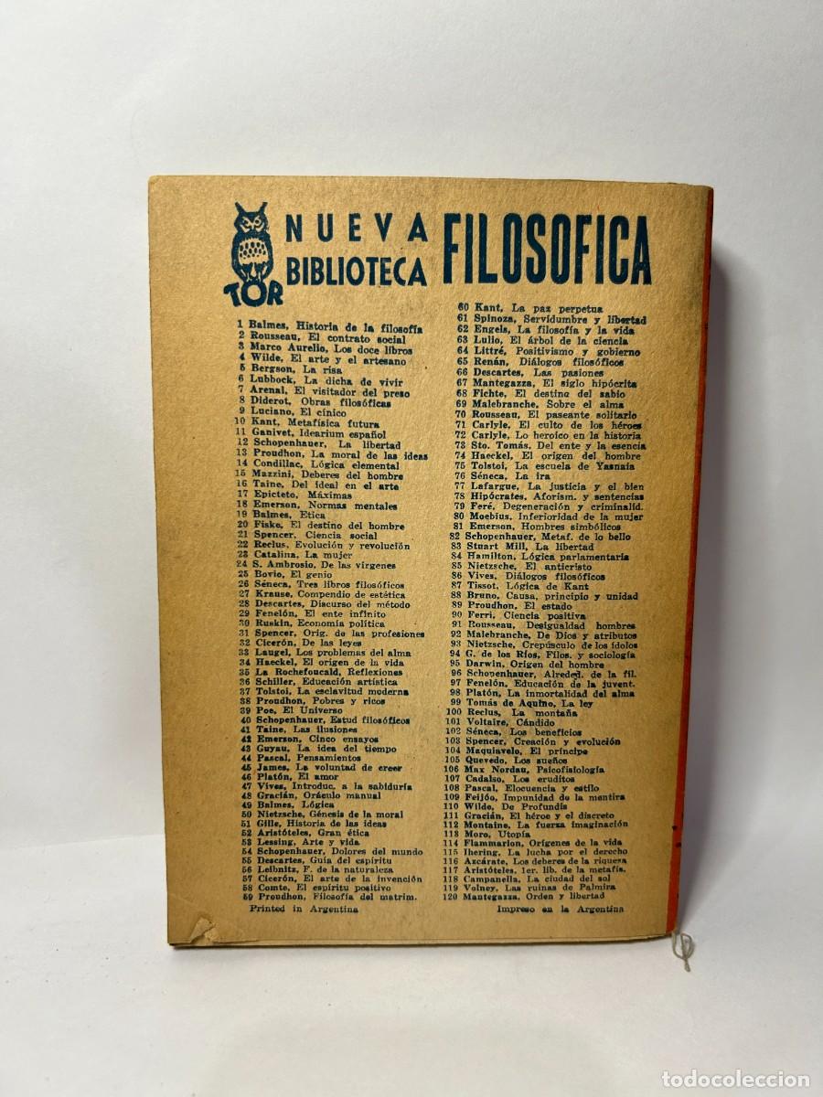 Libros de segunda mano: BALMES - HISTORIA DE LA FILOSOF&Iacute;A - Foto 4