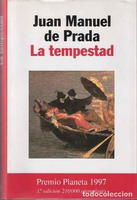 Libros de segunda mano: La tempestad - Prada, Juan Manuel de - Foto 1