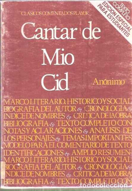Libros de segunda mano: El Cantar del m&iacute;o Cid - An&oacute;nimo - Foto 1