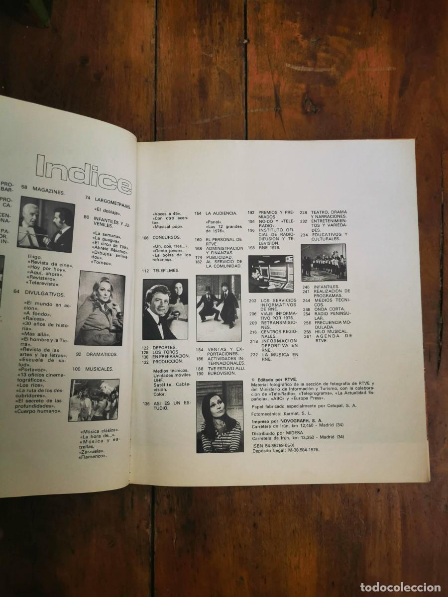 Libros de segunda mano: RTVE. 1976. Radio Televisi&oacute;n Espa&ntilde;ola - Foto 3