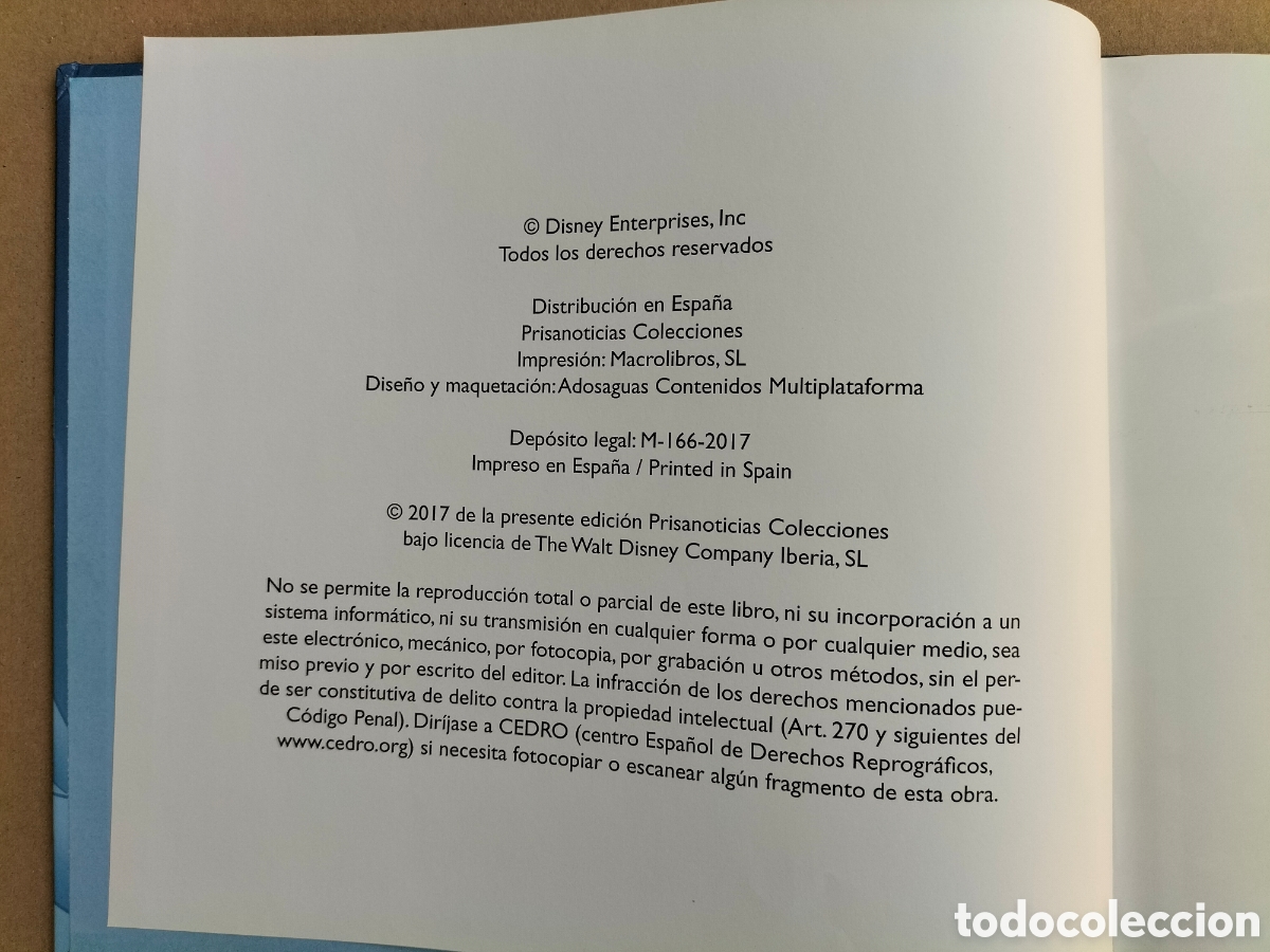 Libros de segunda mano: Cuento La Cenicienta. Disney Cl&aacute;sicos. Prisanoticias Colecciones, 2017. Libro - Foto 2