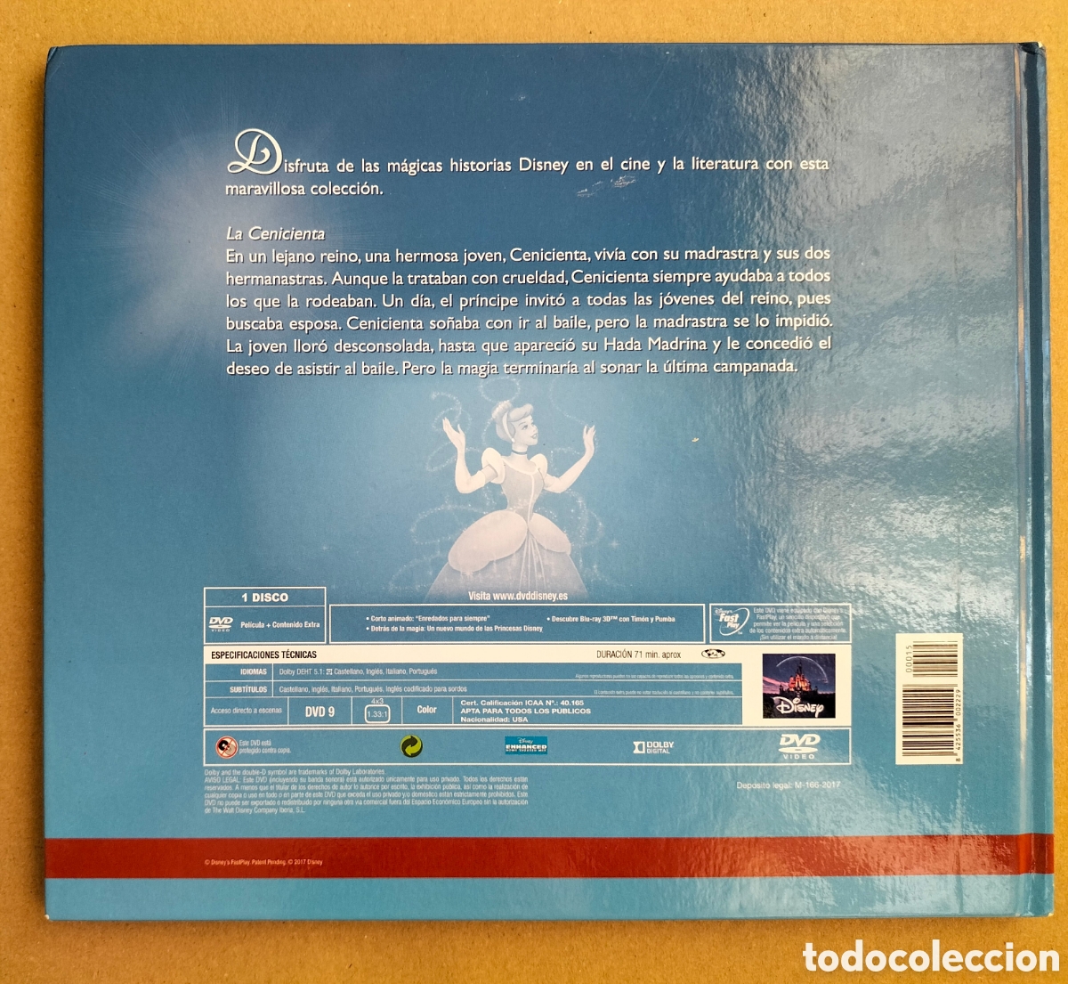 Libros de segunda mano: Cuento La Cenicienta. Disney Cl&aacute;sicos. Prisanoticias Colecciones, 2017. Libro - Foto 10