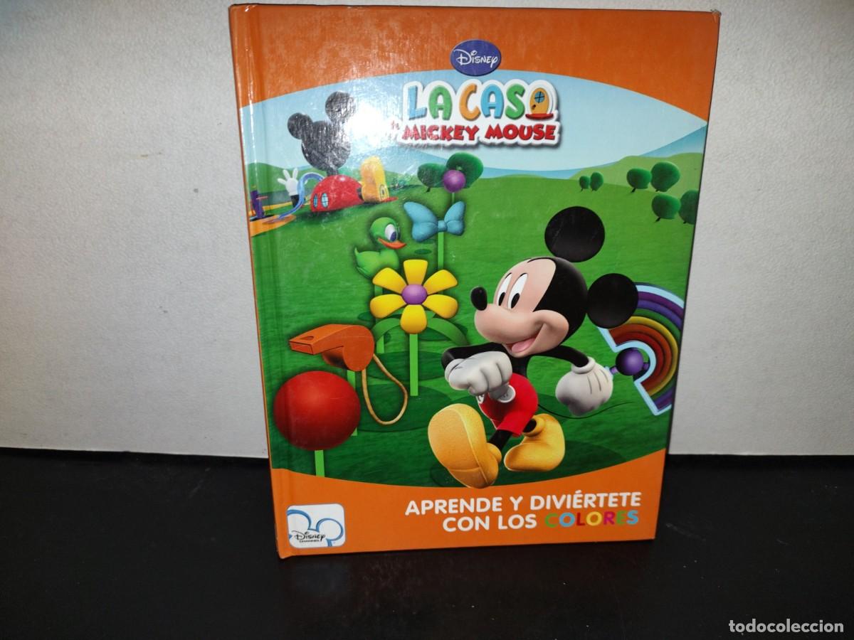 Libros de segunda mano: 122- DISNEY. LA CASA DE MICKEY MOUSE. APRENDE Y DIVI&Eacute;RTETE CON LOS COLORES - 2011 - Foto 1