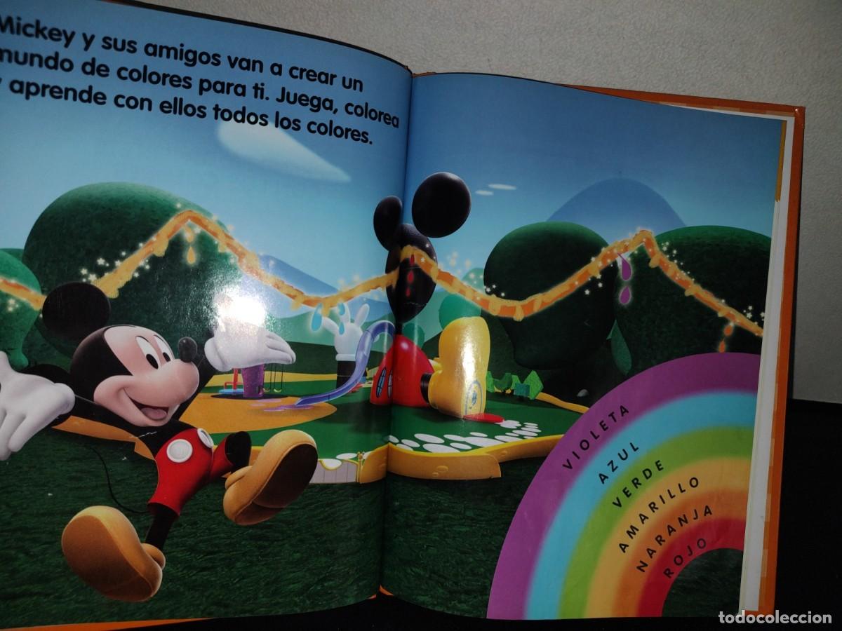 Libros de segunda mano: 122- DISNEY. LA CASA DE MICKEY MOUSE. APRENDE Y DIVI&Eacute;RTETE CON LOS COLORES - 2011 - Foto 5