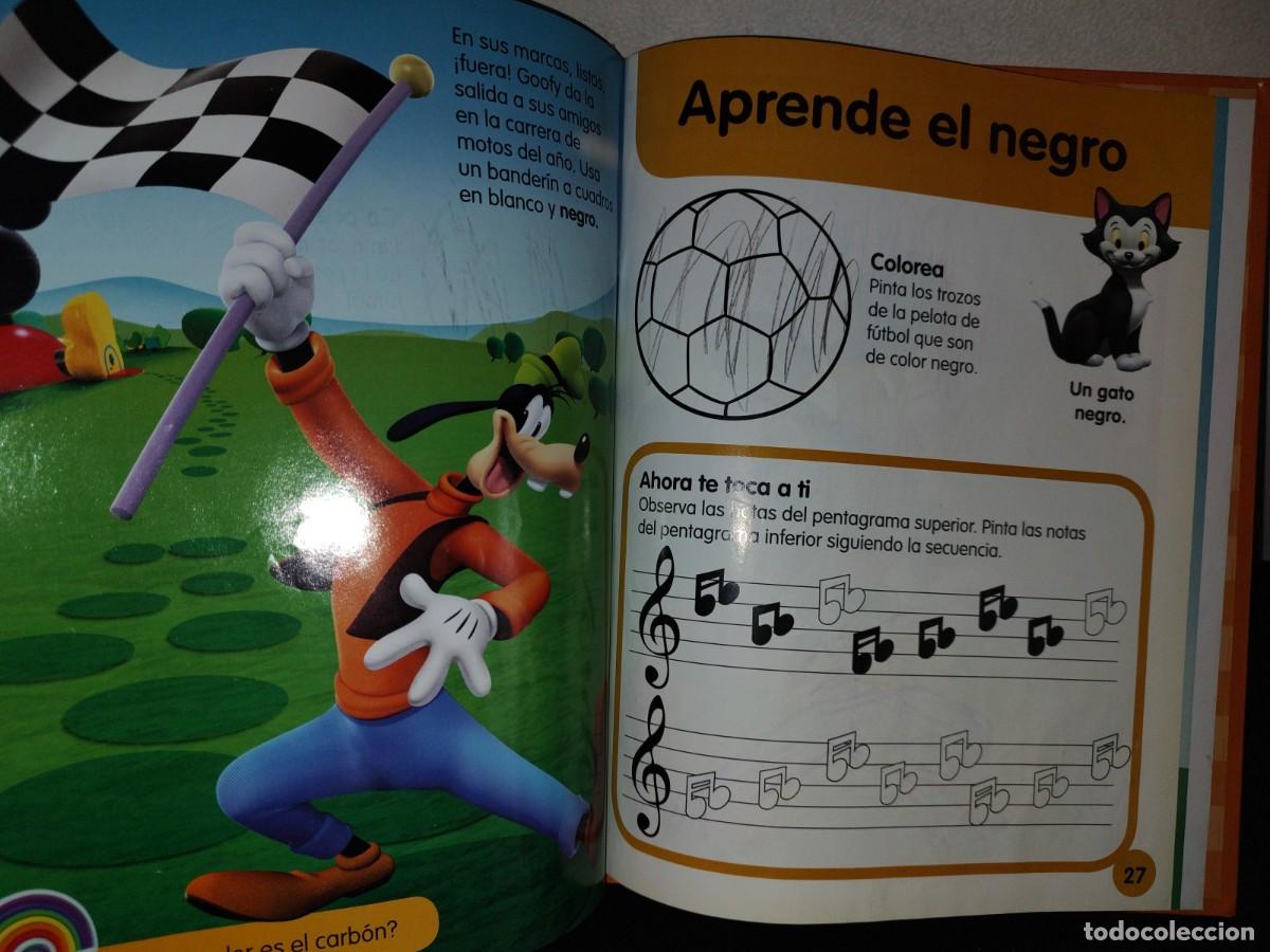 Libros de segunda mano: 122- DISNEY. LA CASA DE MICKEY MOUSE. APRENDE Y DIVI&Eacute;RTETE CON LOS COLORES - 2011 - Foto 7