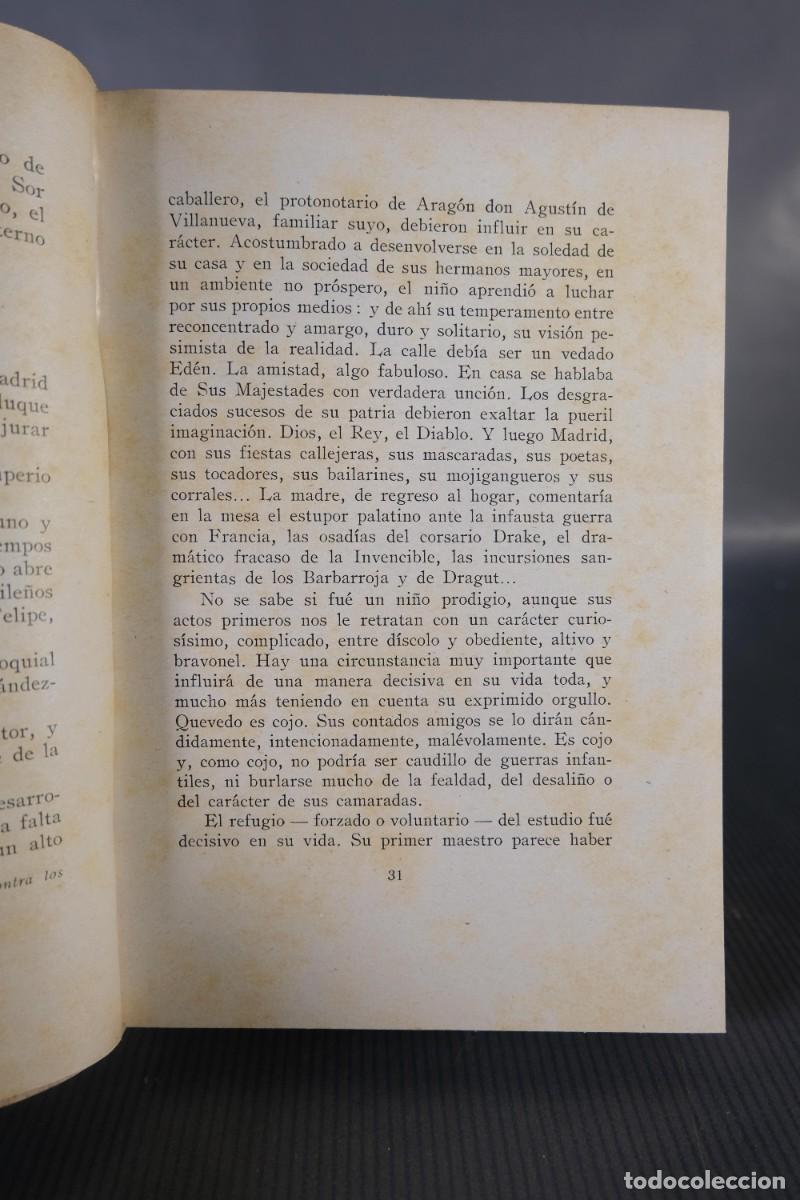 Libros de segunda mano: Quevedo - Antonio Papell - Ed. Barna, 1947 - Foto 7