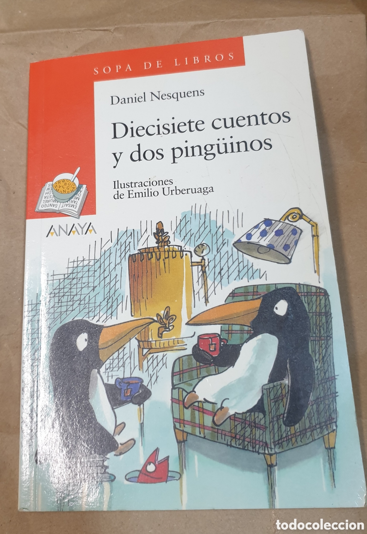 Libros de segunda mano: Diecisiete cuentos y dos pinguinos - Daniel Nesquens - Foto 1