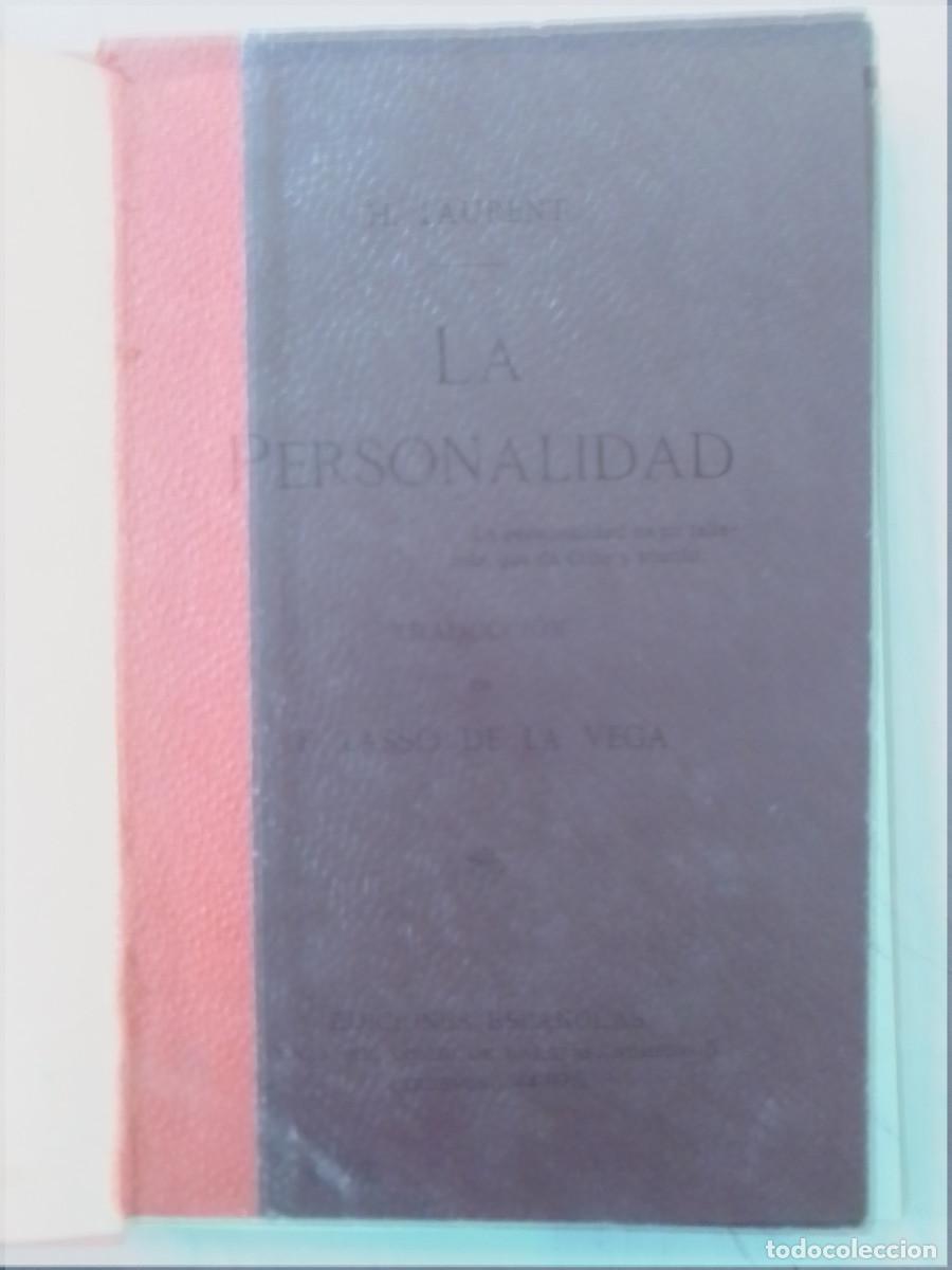 Libros de segunda mano: La Pertsonalidad - H. Laurent - Ediciones Espa&ntilde;olas. - Foto 2