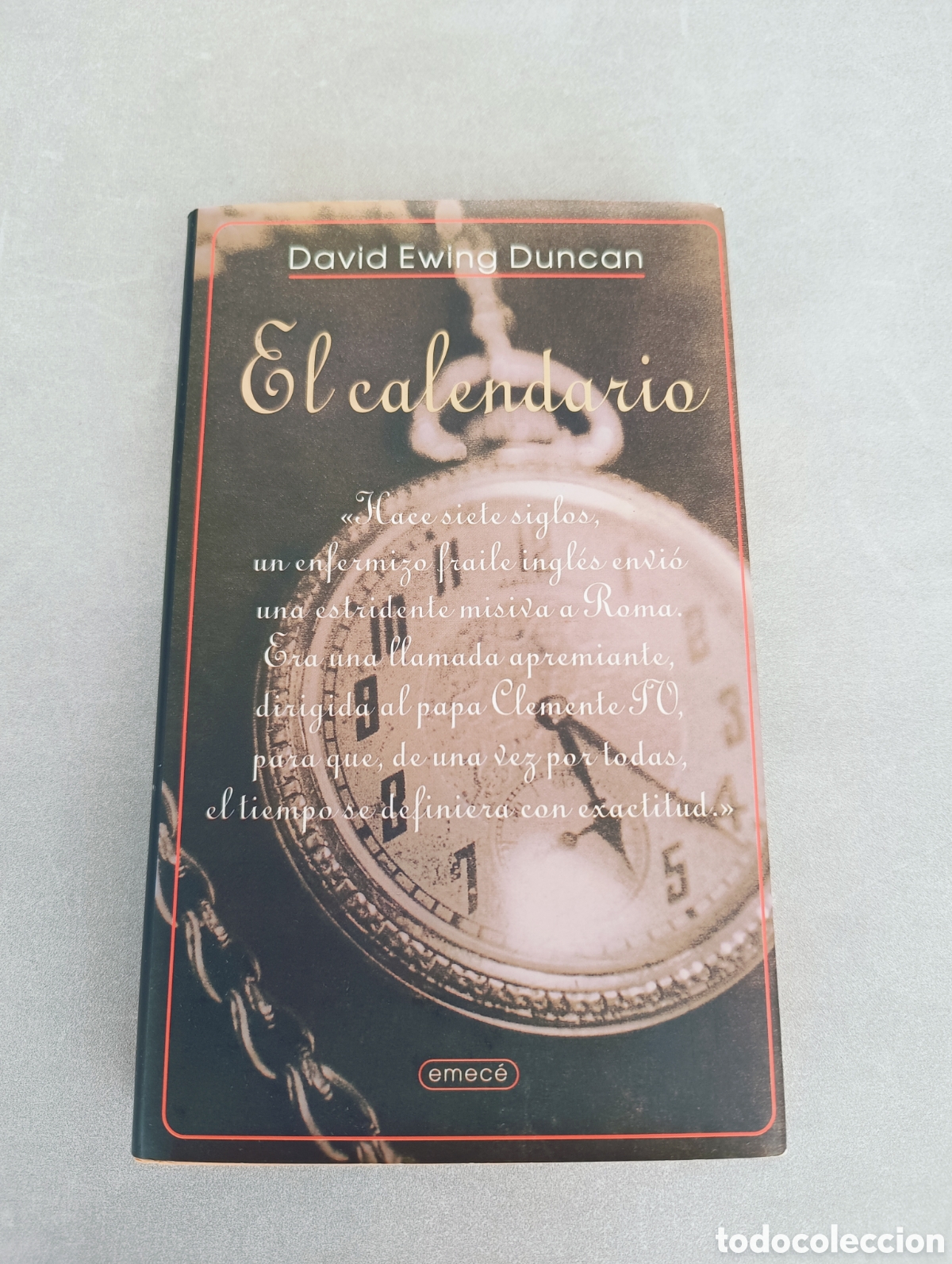 Libros de segunda mano: El calendario. David Ewing Duncan - Foto 1