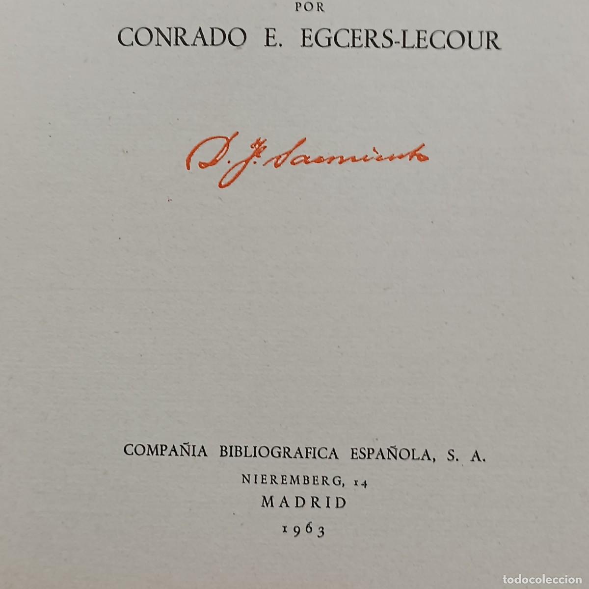 Libros de segunda mano: SARMIENTO - CONRADO EGGERS - UN AUTOR DE UN LIBRO - 9 / 819 - Foto 4