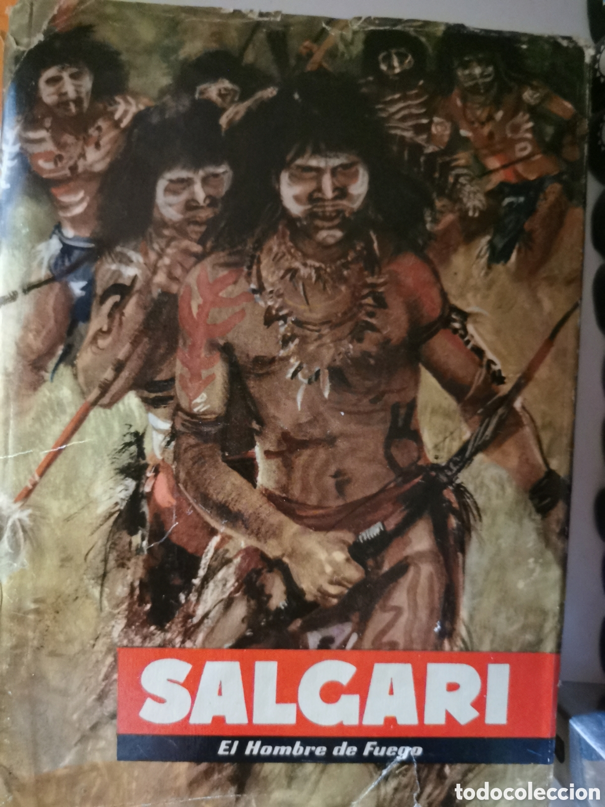 Libros de segunda mano: El hombre de fuego. Emilio Salgari - Foto 1