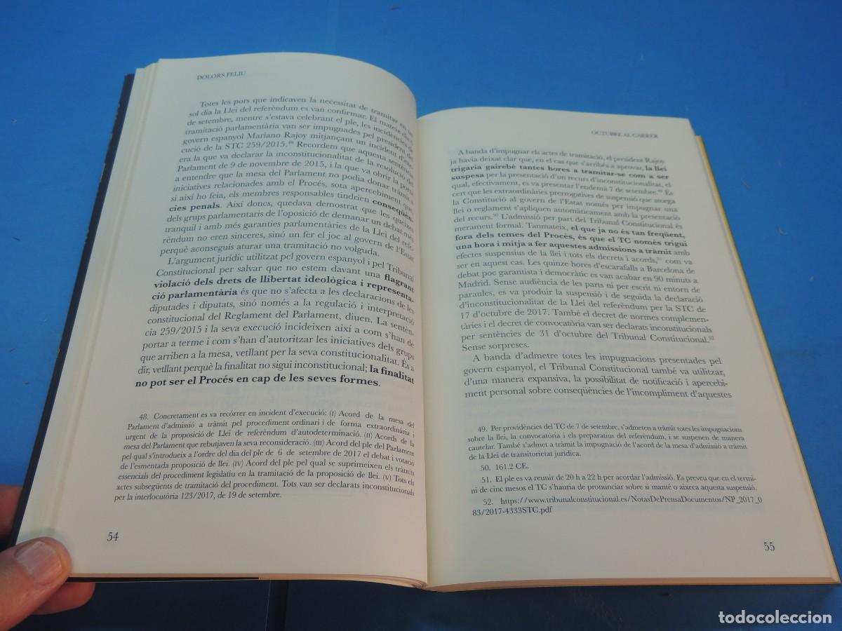 Libros de segunda mano: OCTUBRE AL CARRER.- DOLORS FELIU - Foto 11