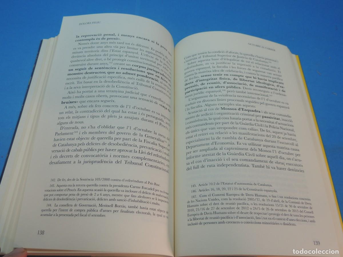 Libros de segunda mano: OCTUBRE AL CARRER.- DOLORS FELIU - Foto 13