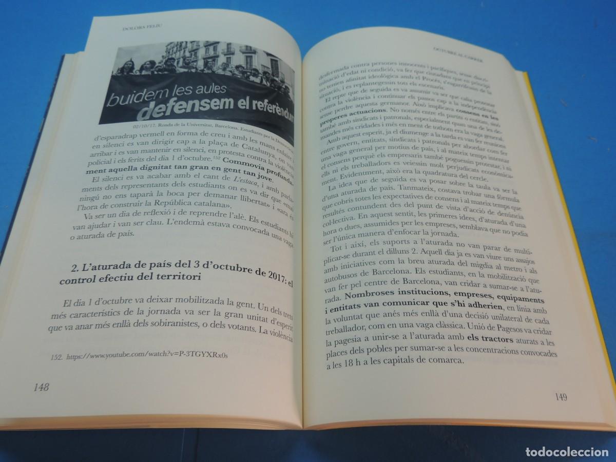 Libros de segunda mano: OCTUBRE AL CARRER.- DOLORS FELIU - Foto 15
