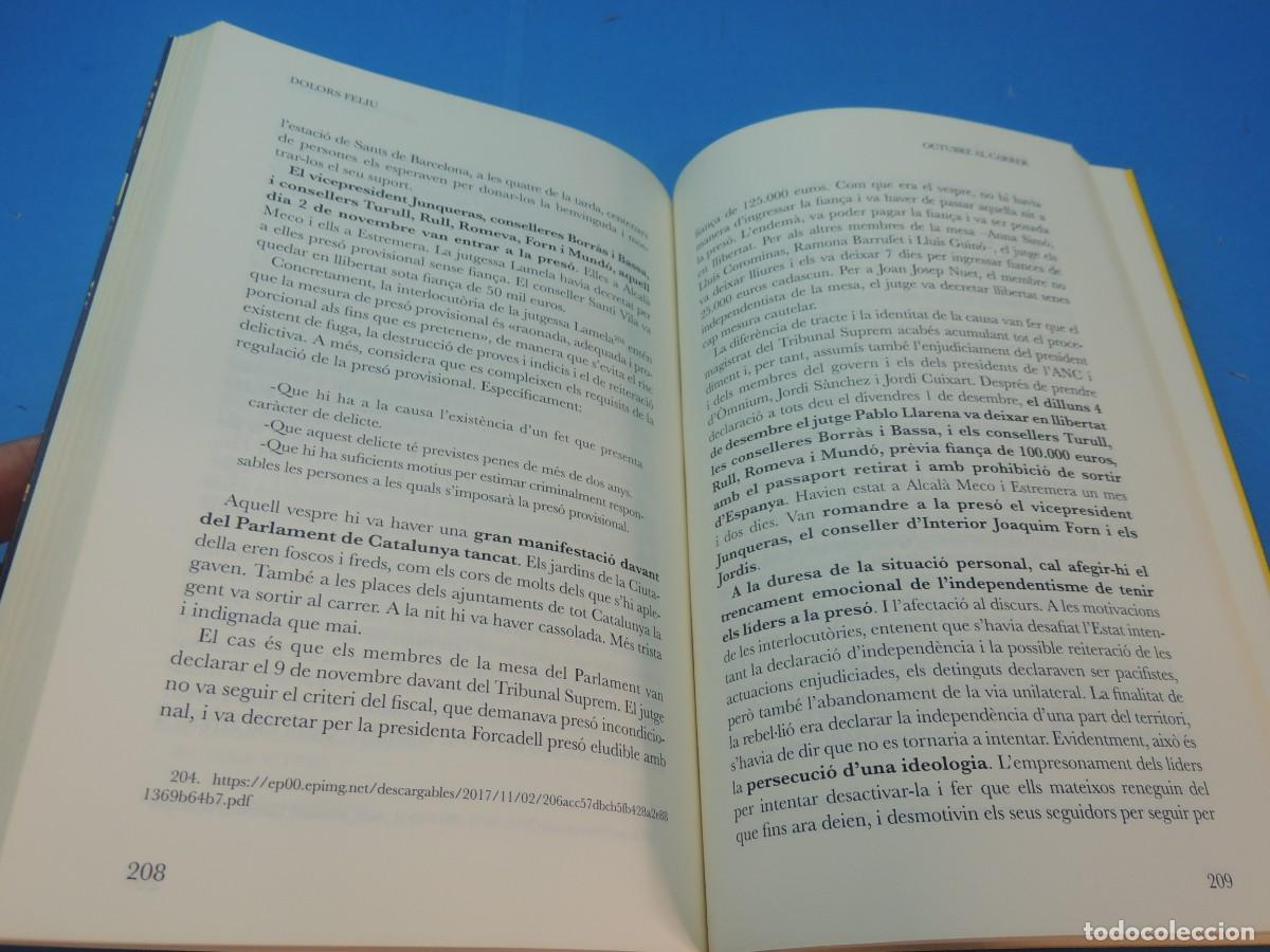 Libros de segunda mano: OCTUBRE AL CARRER.- DOLORS FELIU - Foto 17