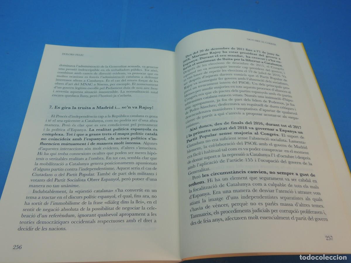 Libros de segunda mano: OCTUBRE AL CARRER.- DOLORS FELIU - Foto 18