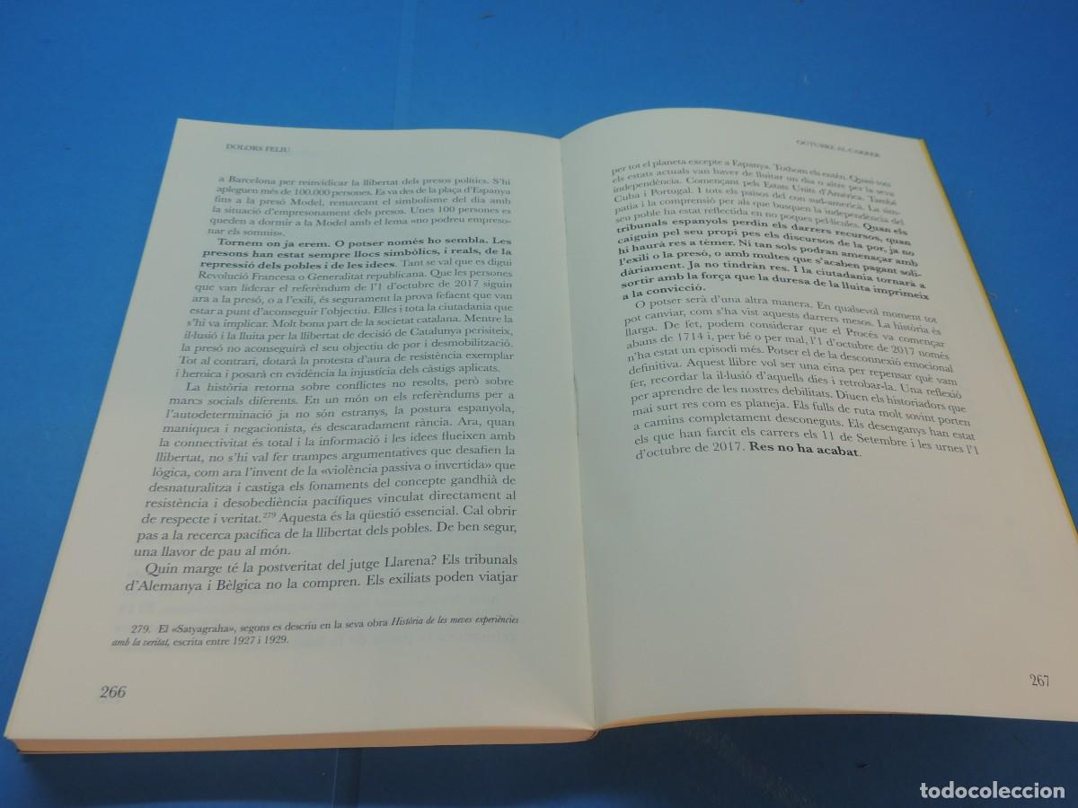 Libros de segunda mano: OCTUBRE AL CARRER.- DOLORS FELIU - Foto 19