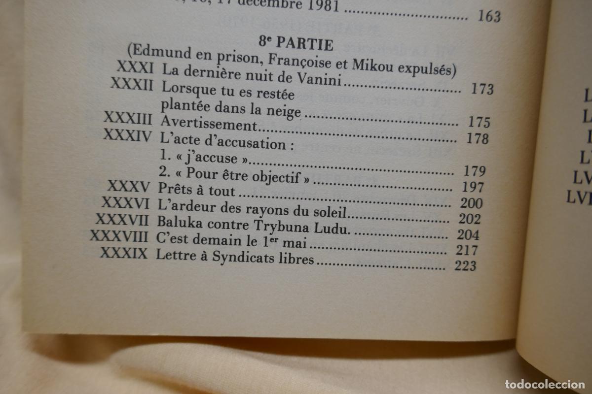 Libros de segunda mano: LETTRES DE PRISON - de BALUKA Edmund (EN FRANC&Eacute;S) - Foto 17