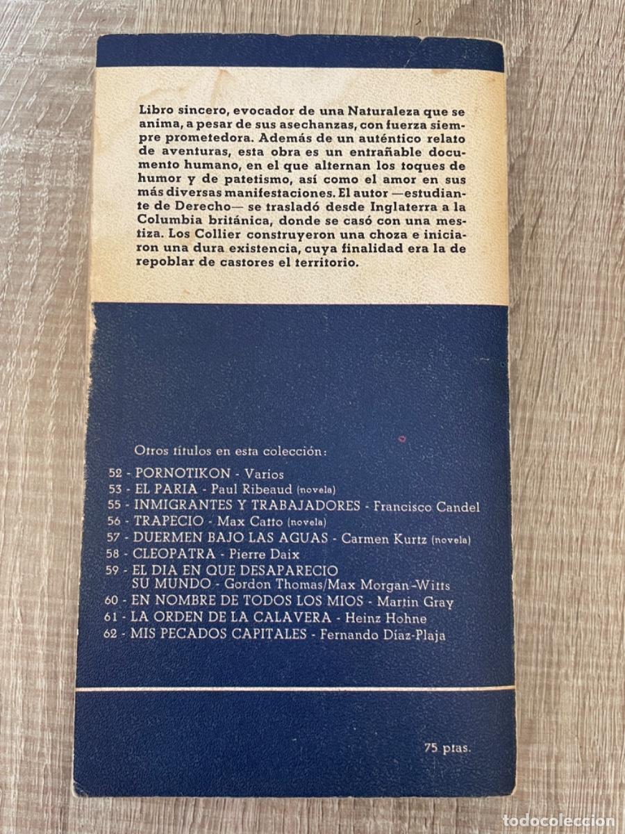 Libros de segunda mano: Libro &ldquo;Tres pioneros&rdquo; de Eric Collie. - Foto 3