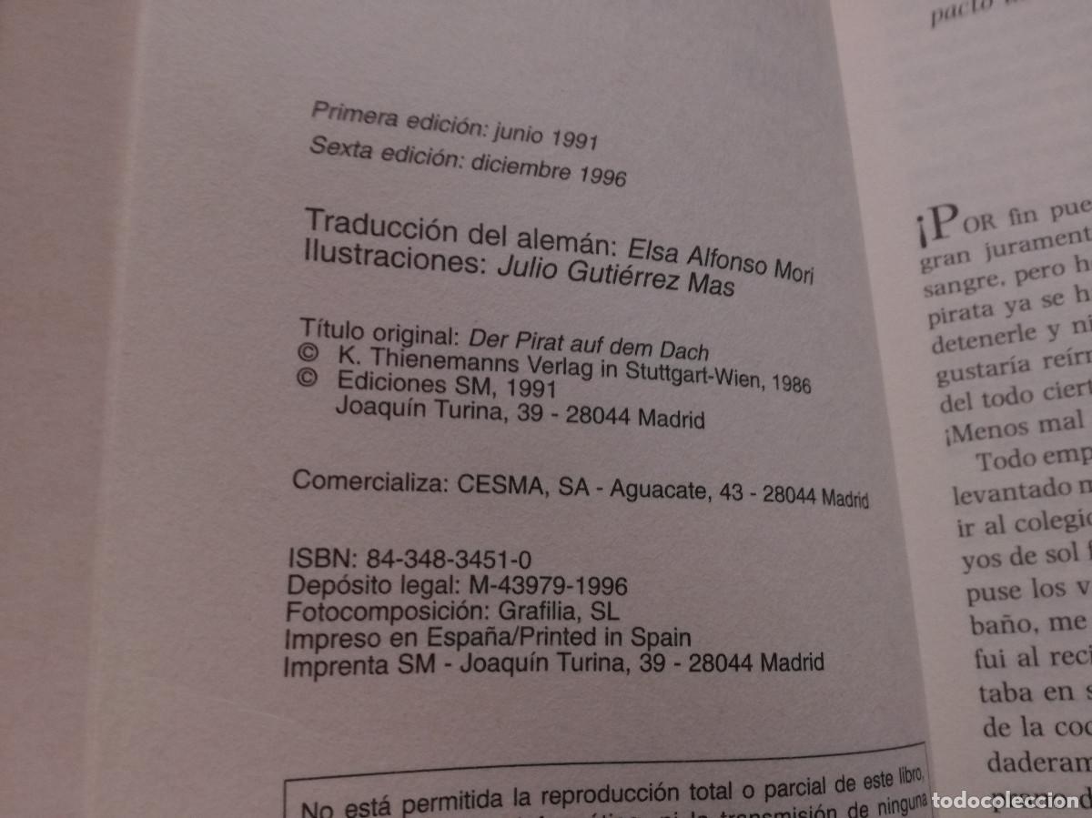 Libros de segunda mano: LIBRO - EL PIRATA EN EL TEJADO - EL BARCO DE VAPOR - - Foto 2