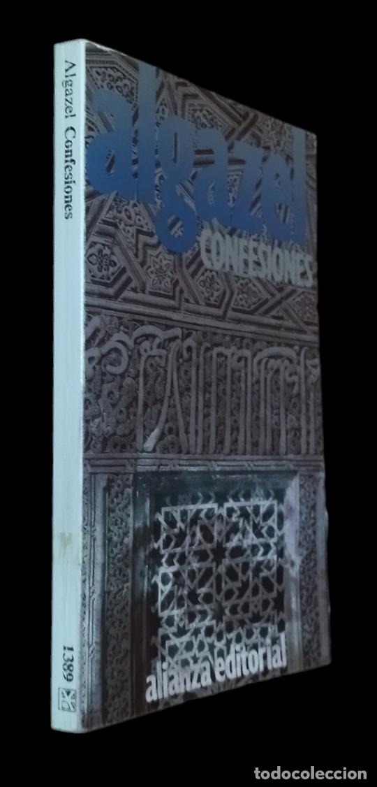 Libros de segunda mano: ALGAZEL - CONFESIONES. EL SALVADOR DEL ERROR. ALIANZA EDITORIAL 1989. - Foto 2