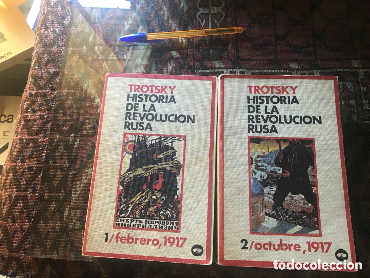 Libros de segunda mano: Historia de la revoluci&oacute;n rusa. Trotsky. Dos libros - Foto 1