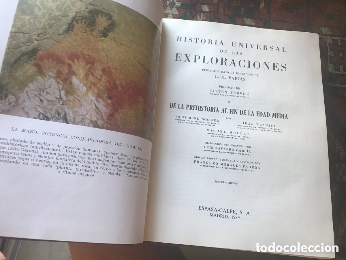 Libros de segunda mano: Historia universal de las exploraciones. Espasa-Calpe. Seis tomos - Foto 3