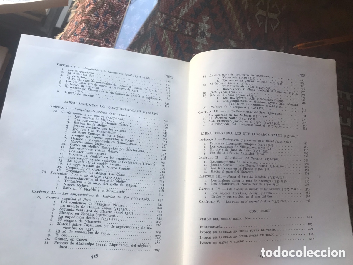 Libros de segunda mano: Historia universal de las exploraciones. Espasa-Calpe. Seis tomos - Foto 7