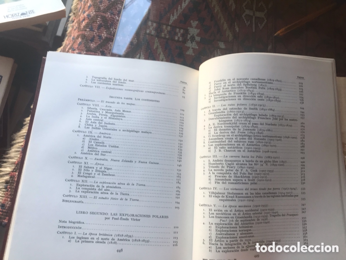 Libros de segunda mano: Historia universal de las exploraciones. Espasa-Calpe. Seis tomos - Foto 11
