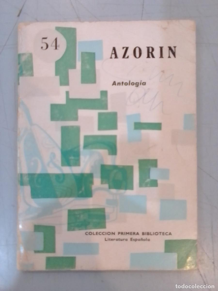 Libros de segunda mano: ANTOLOG&Iacute;A - Azor&iacute;n - Editorial Colcusa. S.A. 1968 - Foto 1