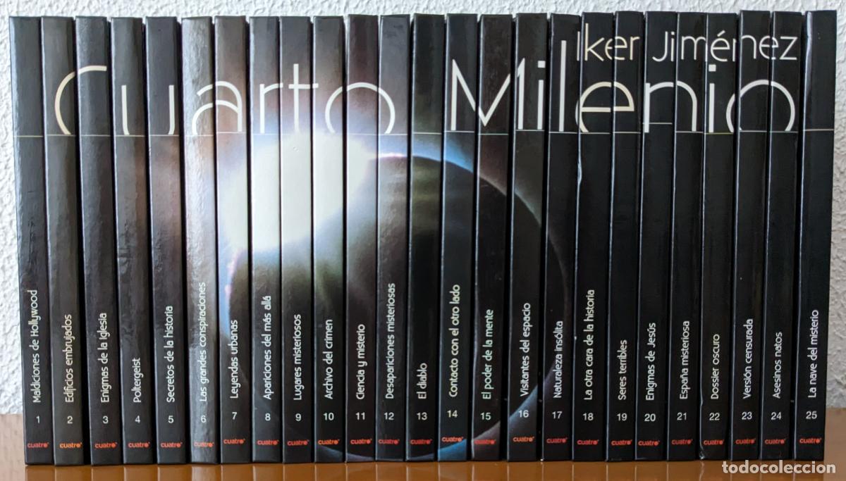 Libros de segunda mano: CUARTO MILENIO - TEMPORADA 1 COMPLETA - 25 LIBROS+DVD - Foto 1