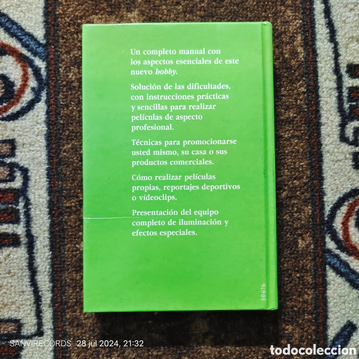 Libros de segunda mano: MANUAL DEL AFICIONADO AL V&Iacute;DEO (ROLAND LEWIS) (C&Iacute;RCULO DE LECTORES) - Foto 2