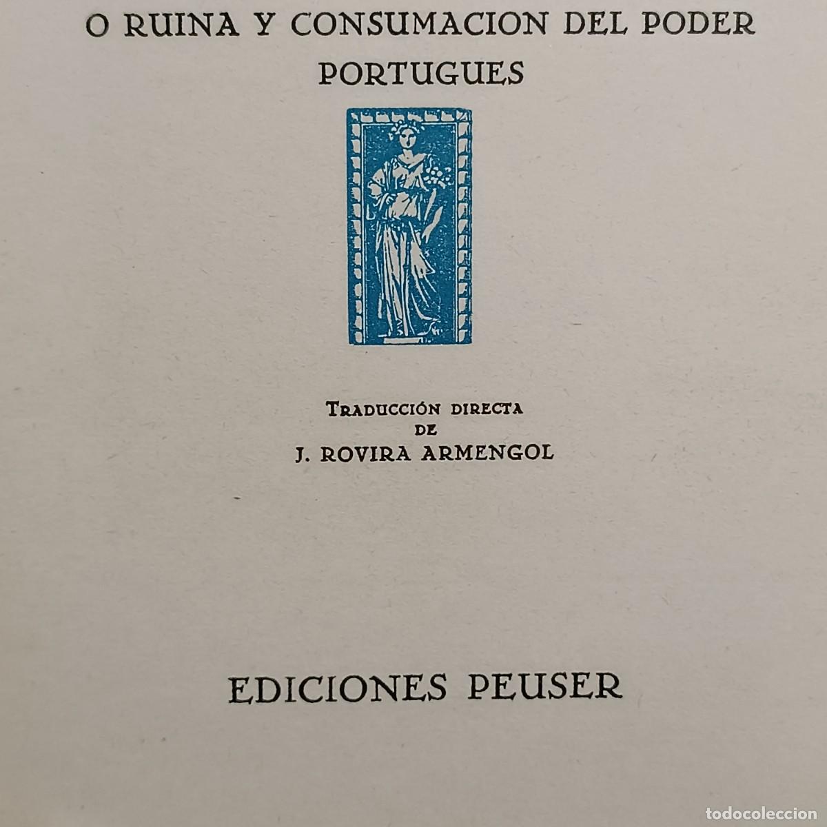 Libros de segunda mano: CAMOENS - REINHOLD SCHNEIDER - EDICIONES PEUSER / 1.373 - Foto 5