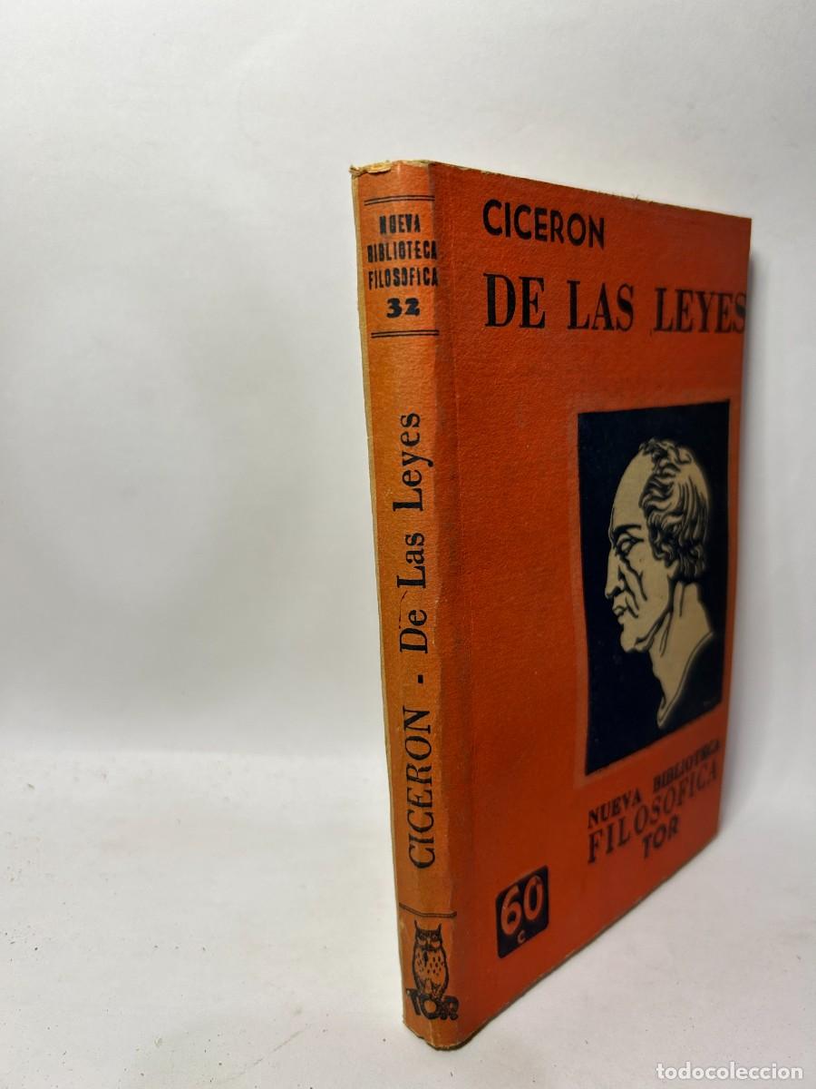 Libros de segunda mano: CICERON - DE LAS LEYES - Foto 2