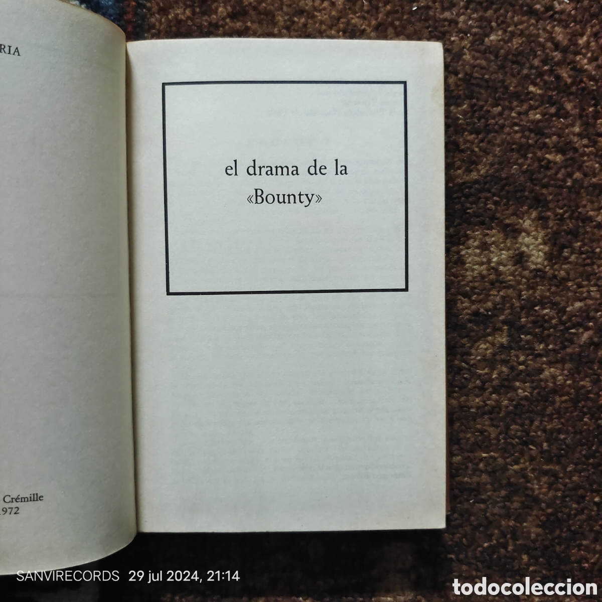 Libros de segunda mano: EL DRAMA DE LA BOUNTY - Foto 2