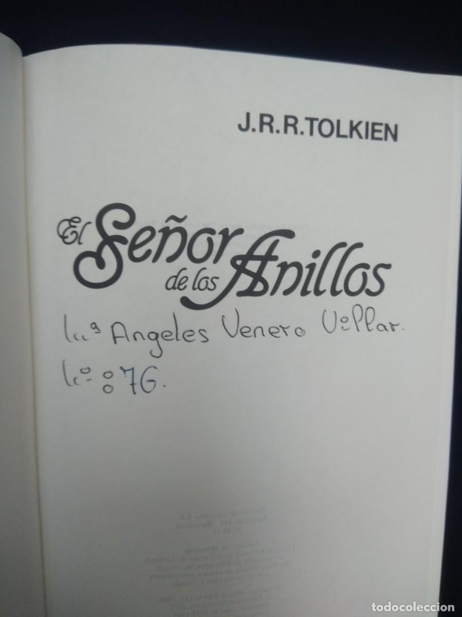Libros de segunda mano: Libro El se&ntilde;or de los Anillos-J.R.R Tolkien - Foto 7