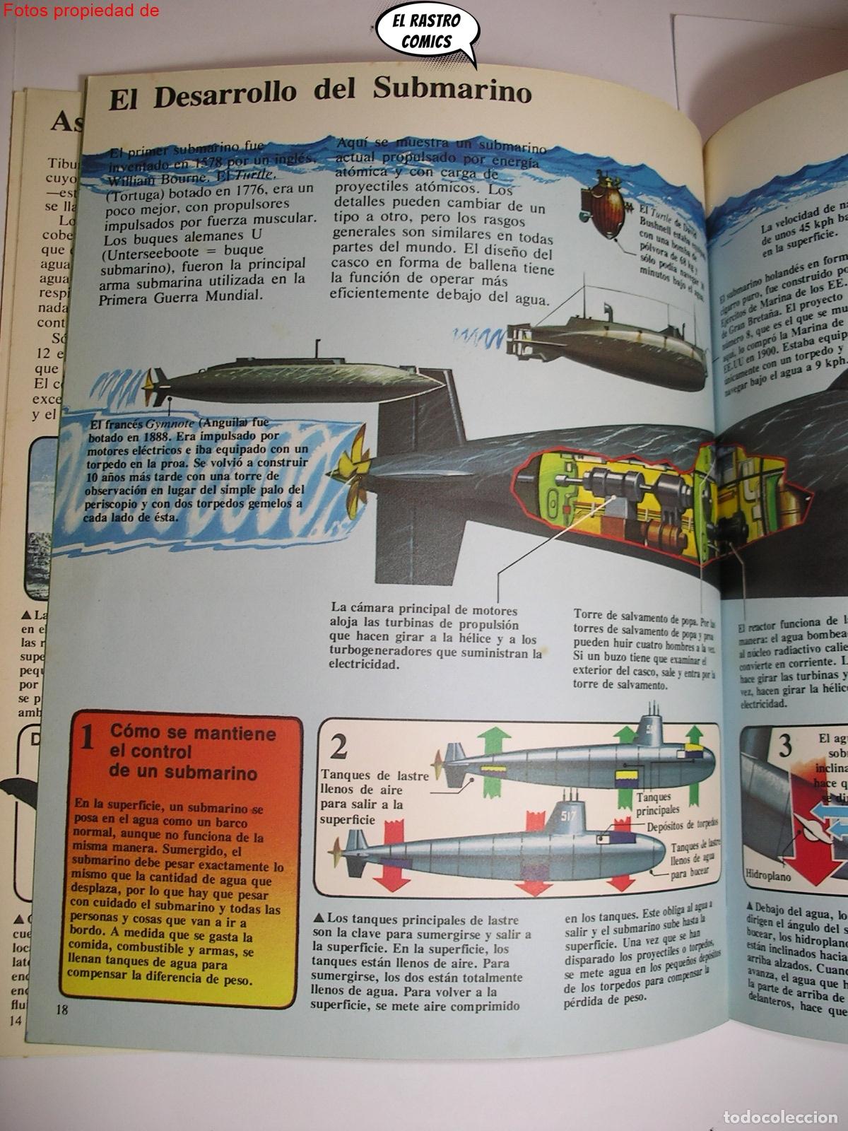Libros de segunda mano: El libro de las profundidades, El joven cientifico, ed. Plesa / SM a&ntilde;o 1978, A7 - Foto 7