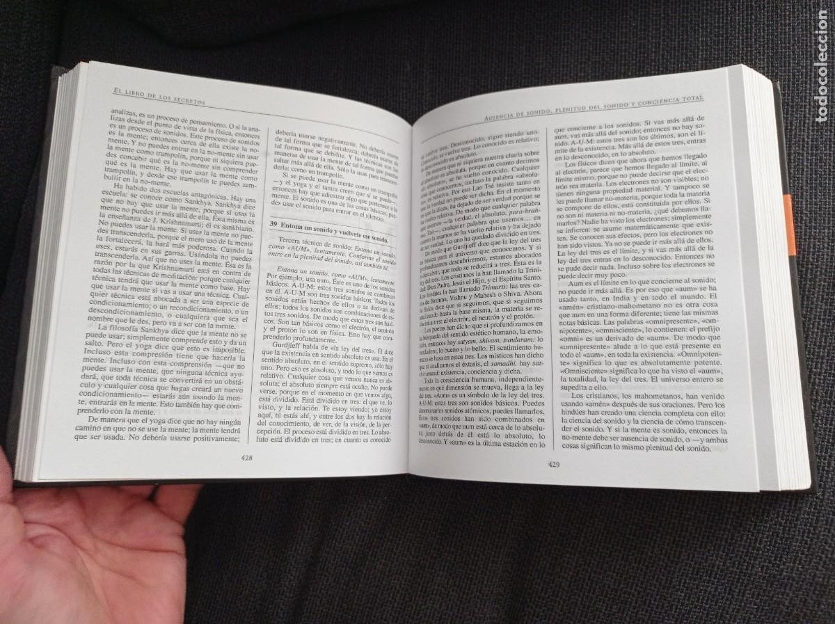 Libros de segunda mano: Libro El libro de los secretos. Osho Gaia ediciones 2004. - Foto 13