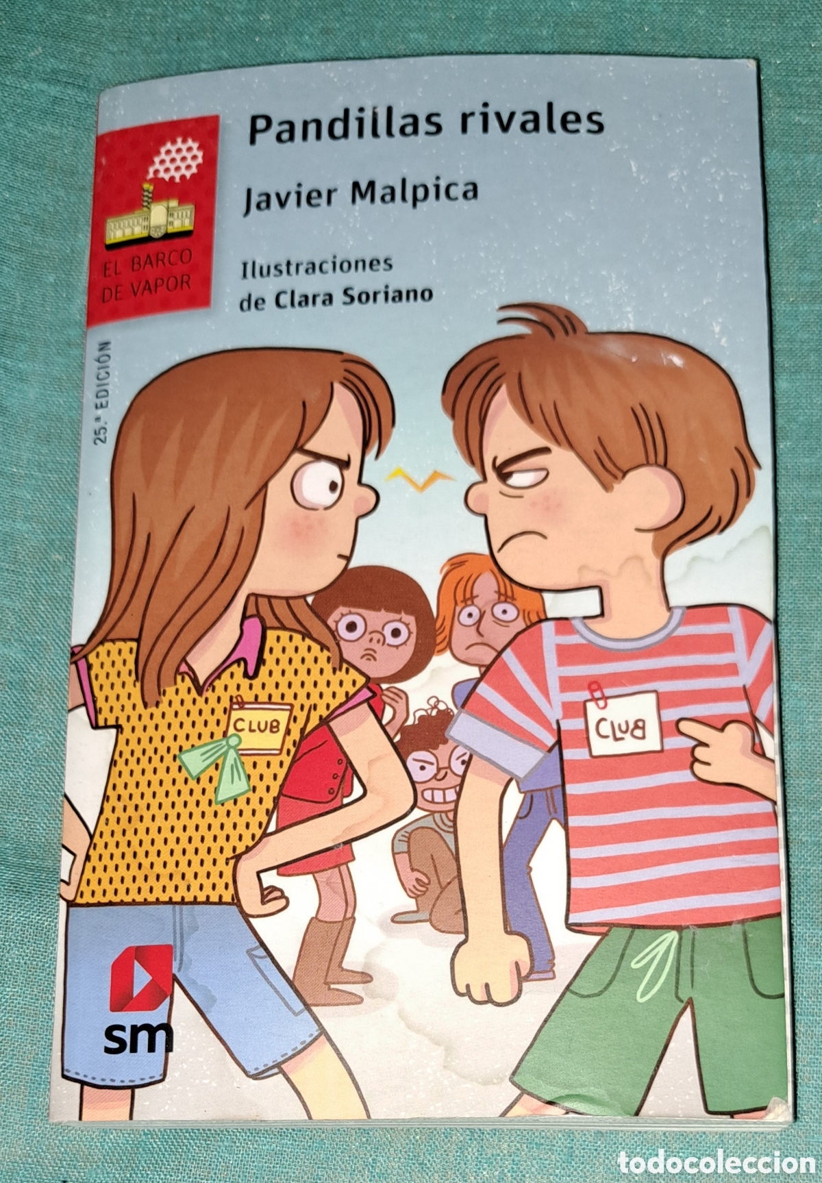 Libros de segunda mano: LIBRO PANDILLAS RIVALES, JAVIER MALPICA, EDICIONES SM - Foto 1