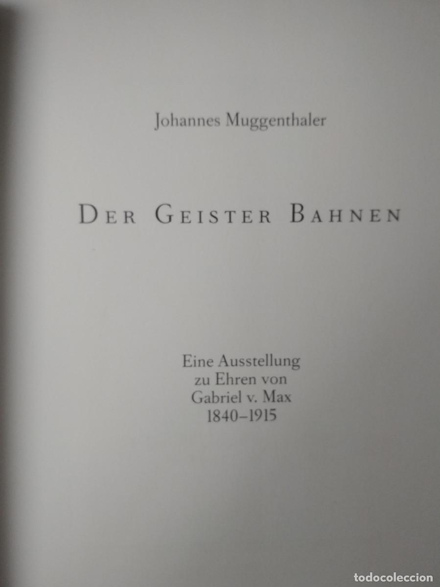 Libros de segunda mano: Libro de arte - Der Geister Bahnen - Foto 2