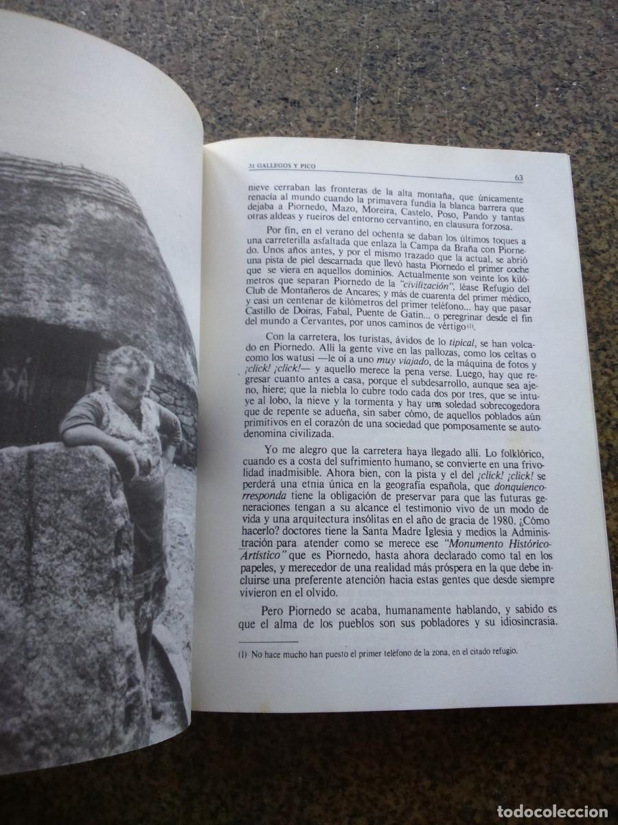 Libros de segunda mano: 31 GALLEGOS Y PICO -- JOSE CURT -- 1981 -- - Foto 3