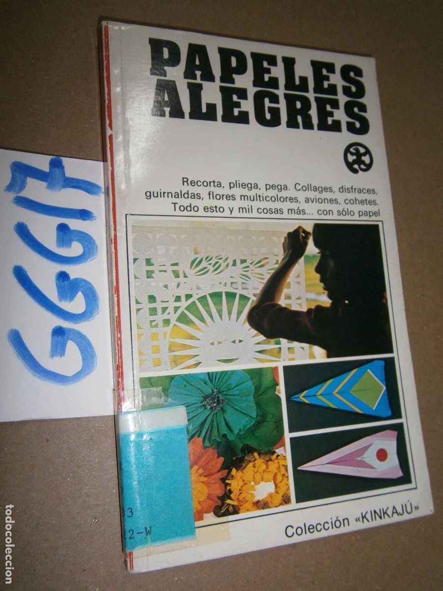 Libros de segunda mano: PAPELES ALEGRES - EL LIBRO PARA TRABAJAR CON EL PAPEL - Foto 1