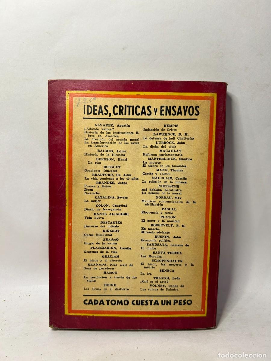Libros de segunda mano: EMERSON - HOMBRES SIMBOLICOS - 1946 - Foto 4